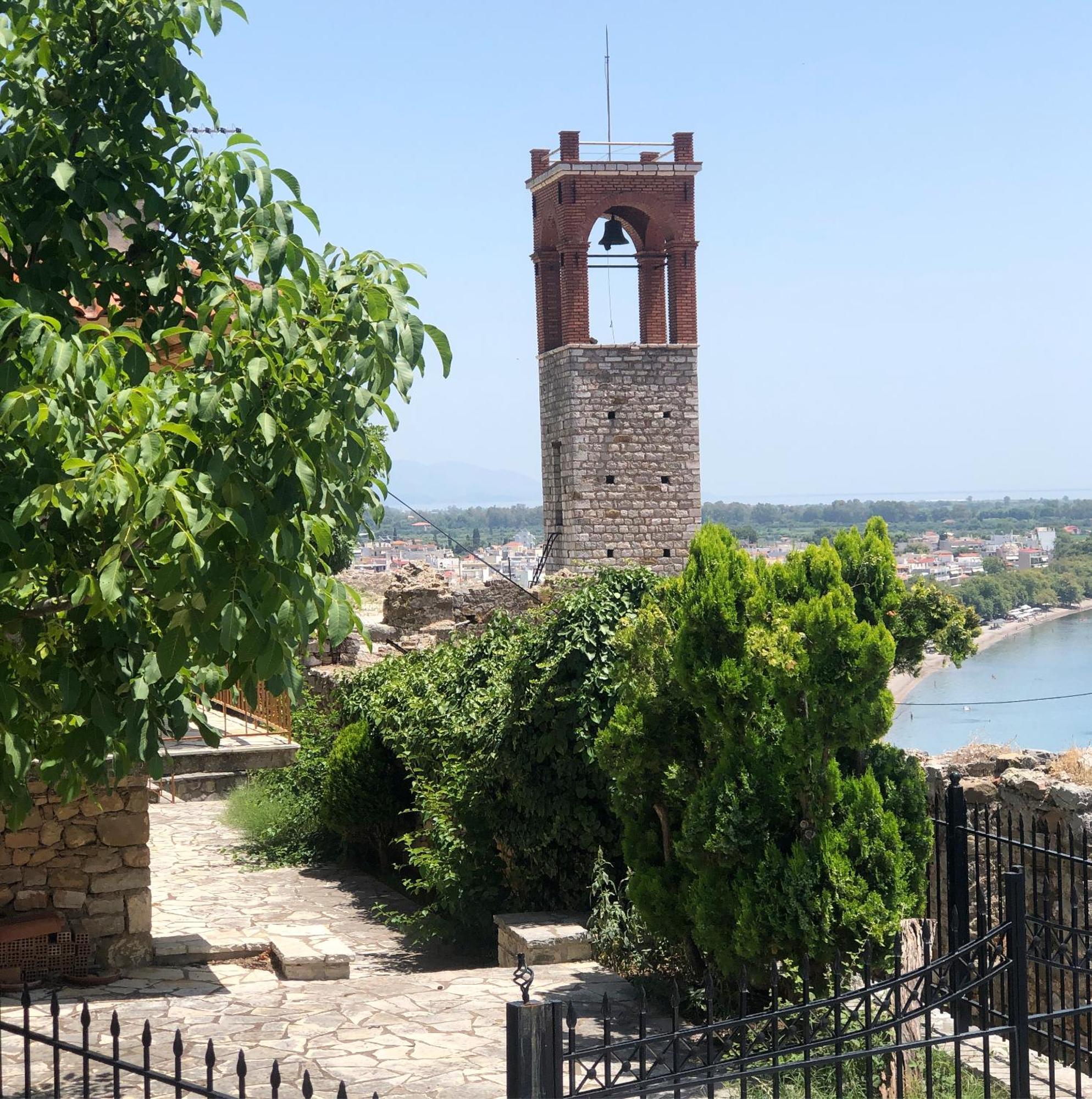 Sideroporta Castle Nafpaktos Pension Buitenkant foto